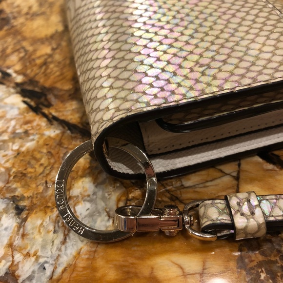 SOLD on Ⓜ️ Henri Bendel Metallic Snake Wallet - Picture 4 of 8